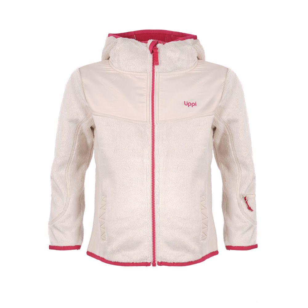 Poleron Niña Grillo Therm-Pro Hoody Jacket Crema Lippi-0