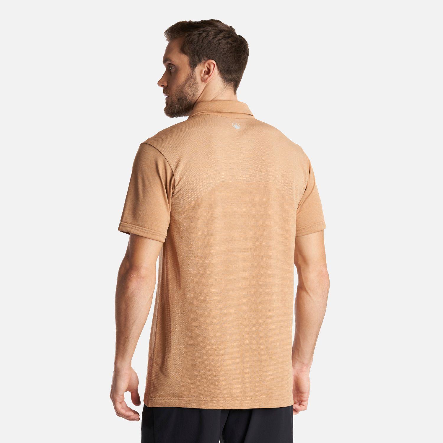 Polera Hombre B-Classic Seamless Polo Cafe Lippi-3