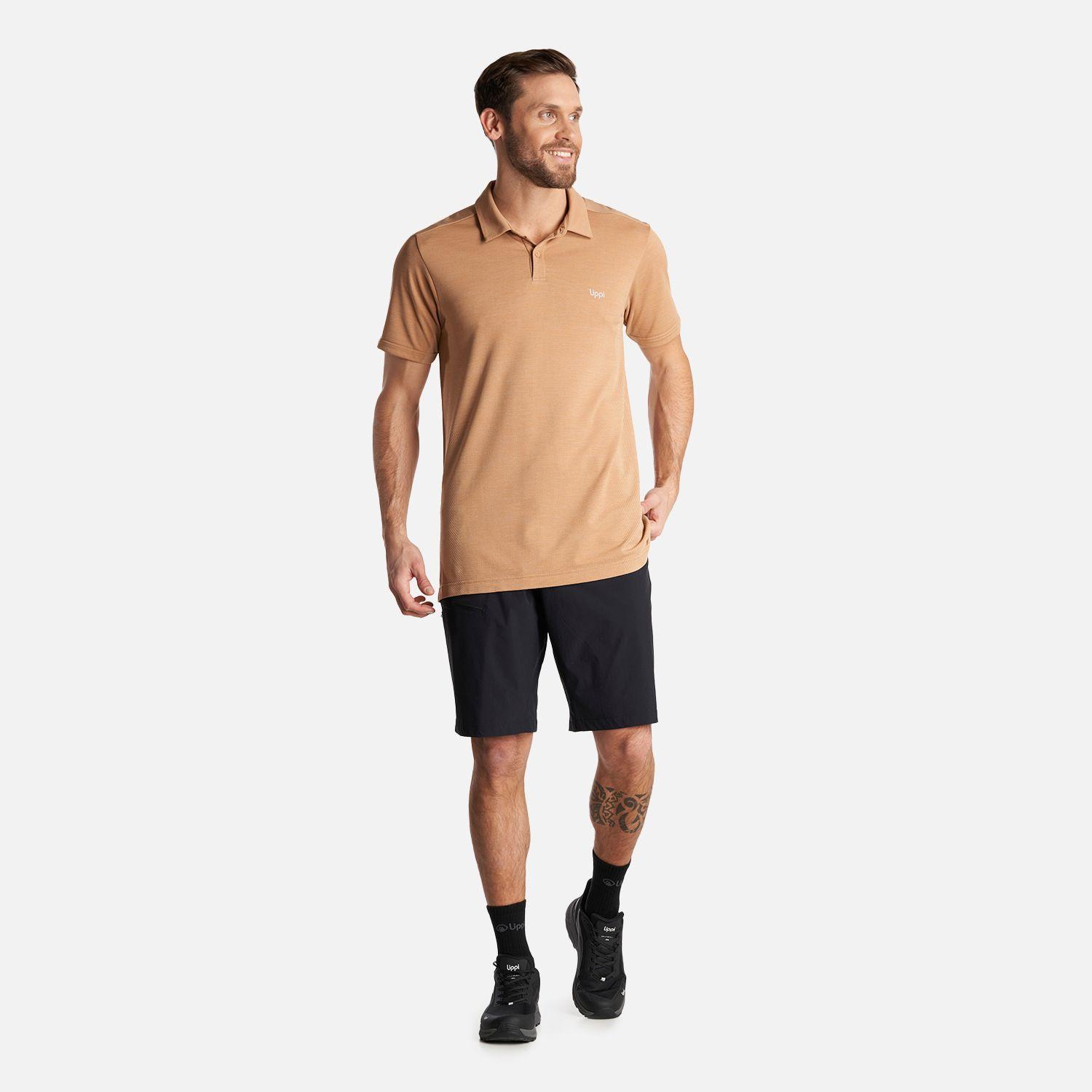 Polera Hombre B-Classic Seamless Polo Cafe Lippi-5