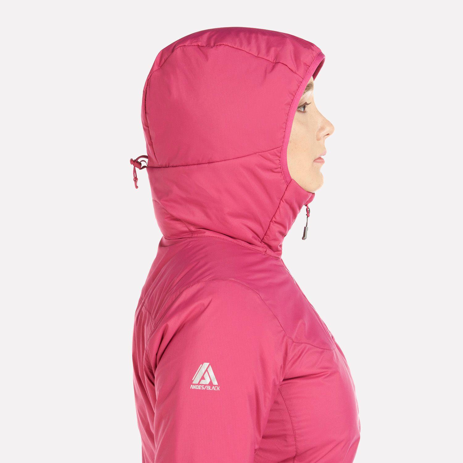 Chaqueta Mujer Spry Steam-Pro Hoody Jacket Frambuesa Lippi-7