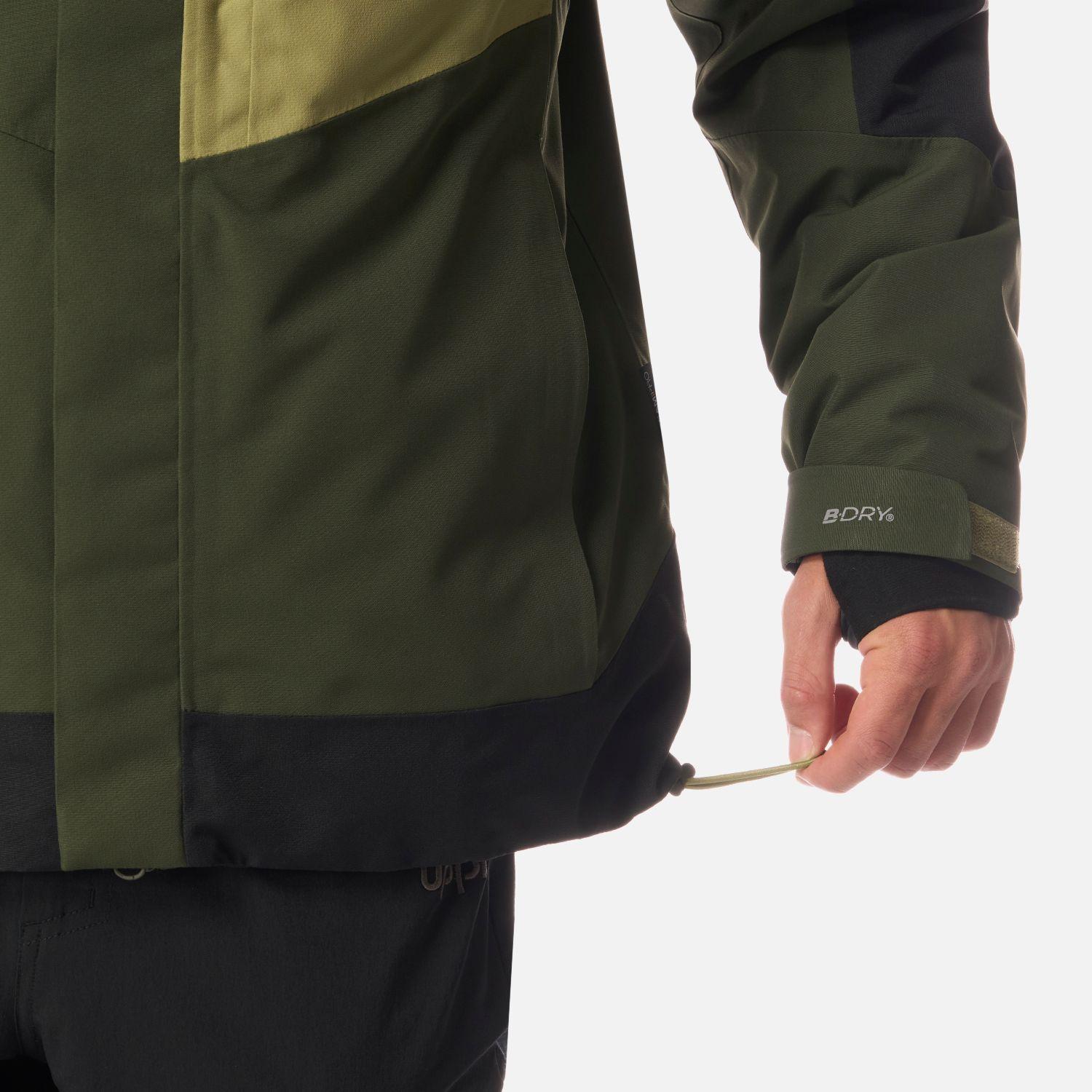 Chaqueta Teen Boy Andes B-Dry Hoody Jacket Verde Militar Lippi I26-5