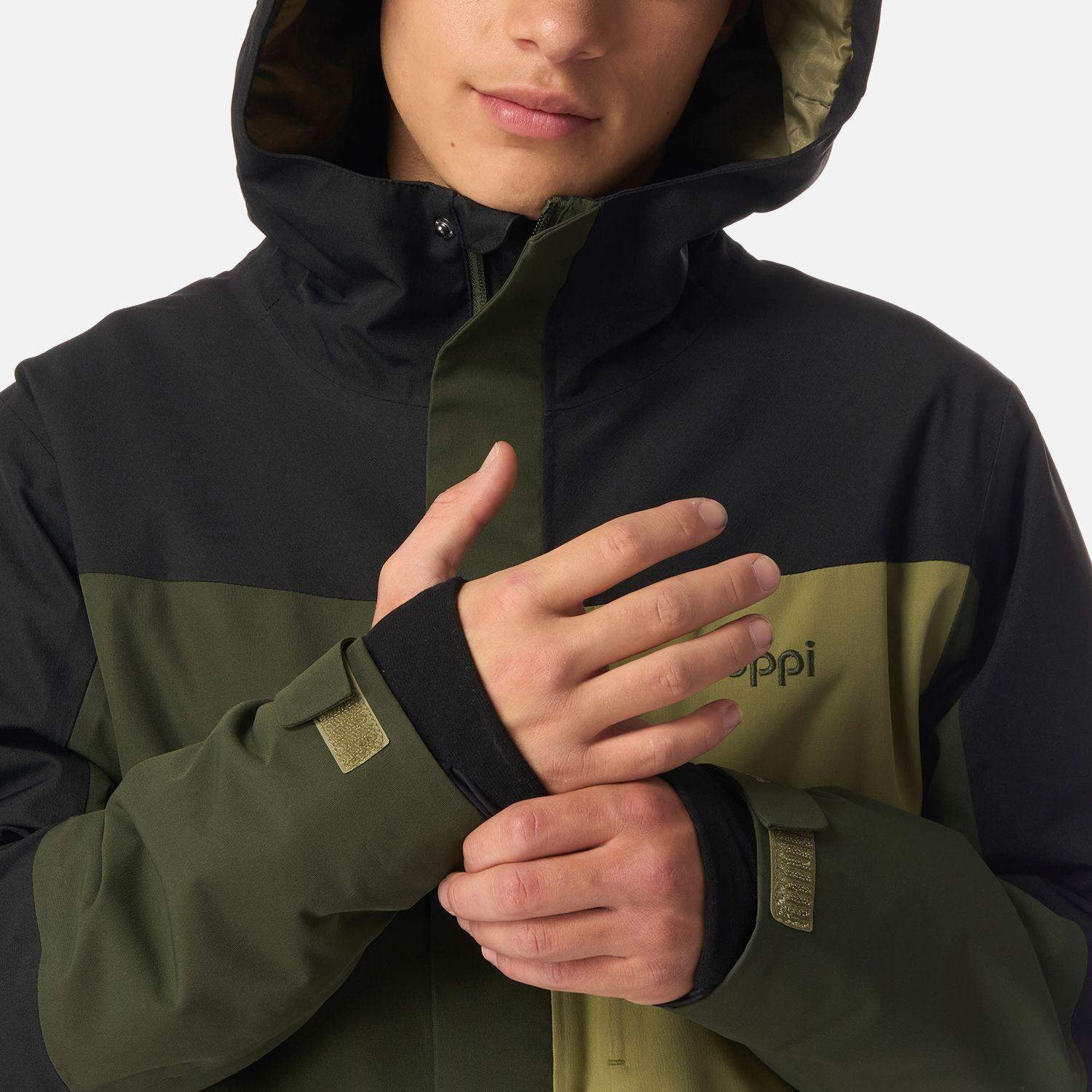 Chaqueta Teen Boy Andes B-Dry Hoody Jacket Verde Militar Lippi I26-6