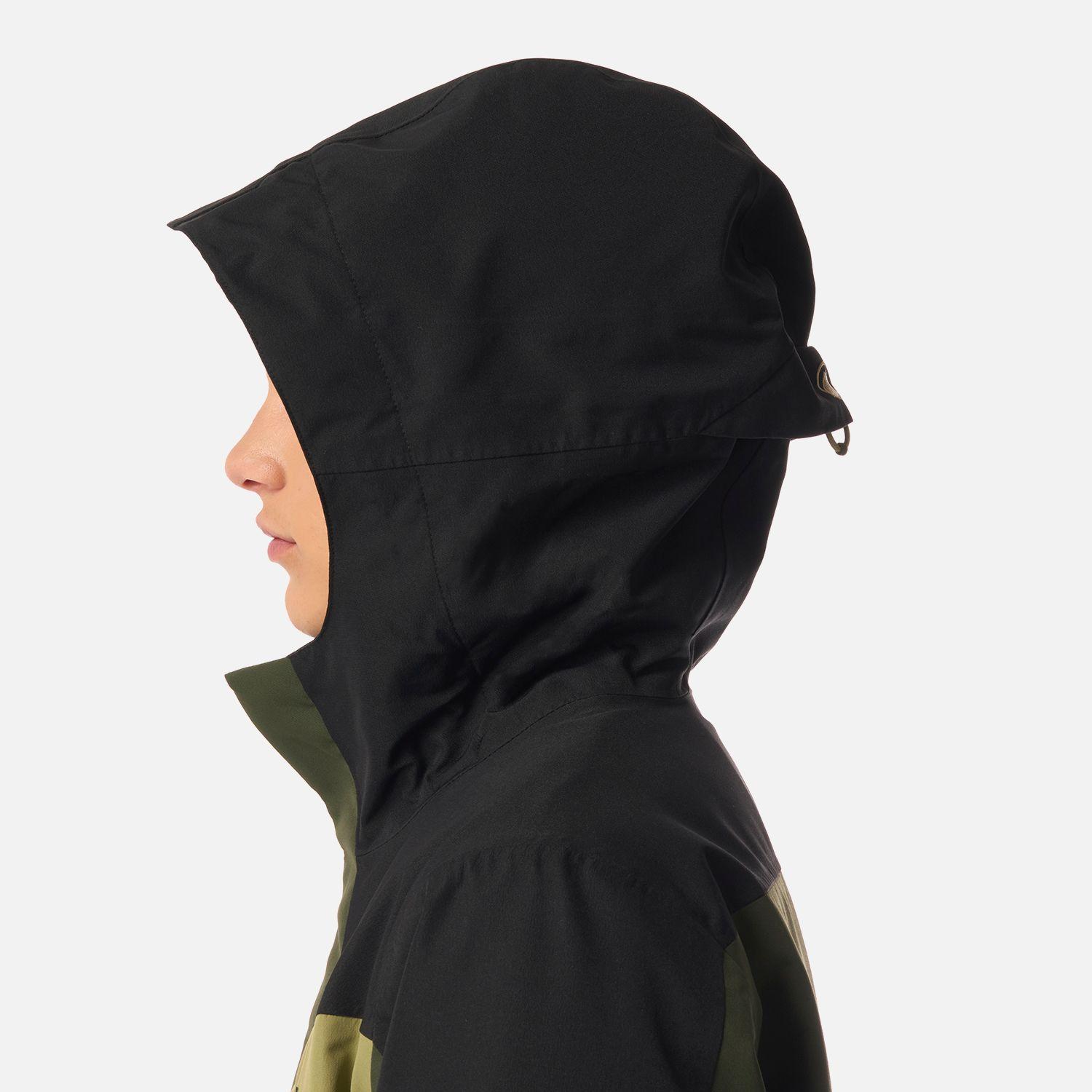 Chaqueta Teen Boy Andes B-Dry Hoody Jacket Verde Militar Lippi I26-7