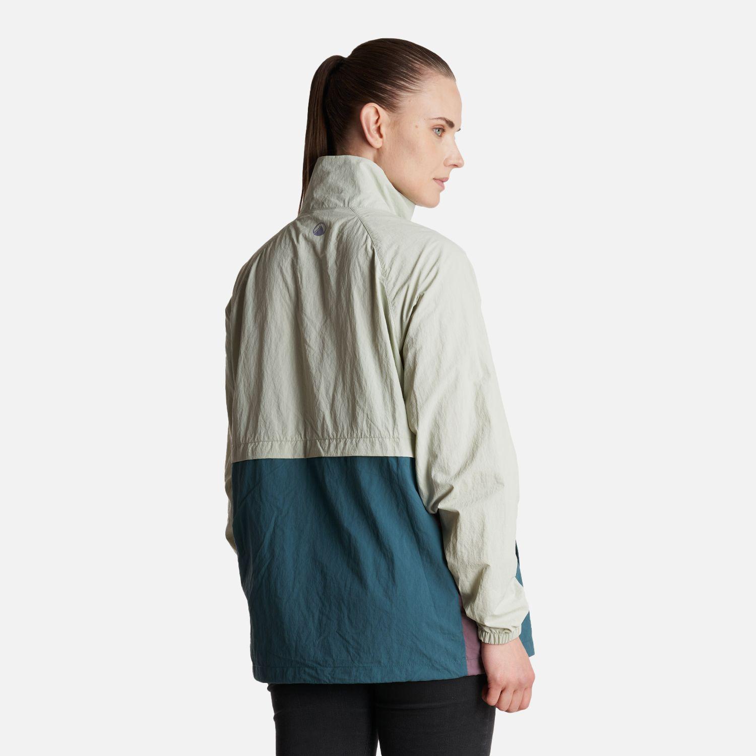 Chaqueta Mujer  WindCity WindBreaker 1/4 Zip Jacket Jade Lippi-3