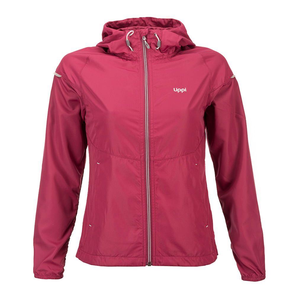 Chaqueta Mujer Nutka Windbreaker Hoody Jacket Frambuesa Lippi-0