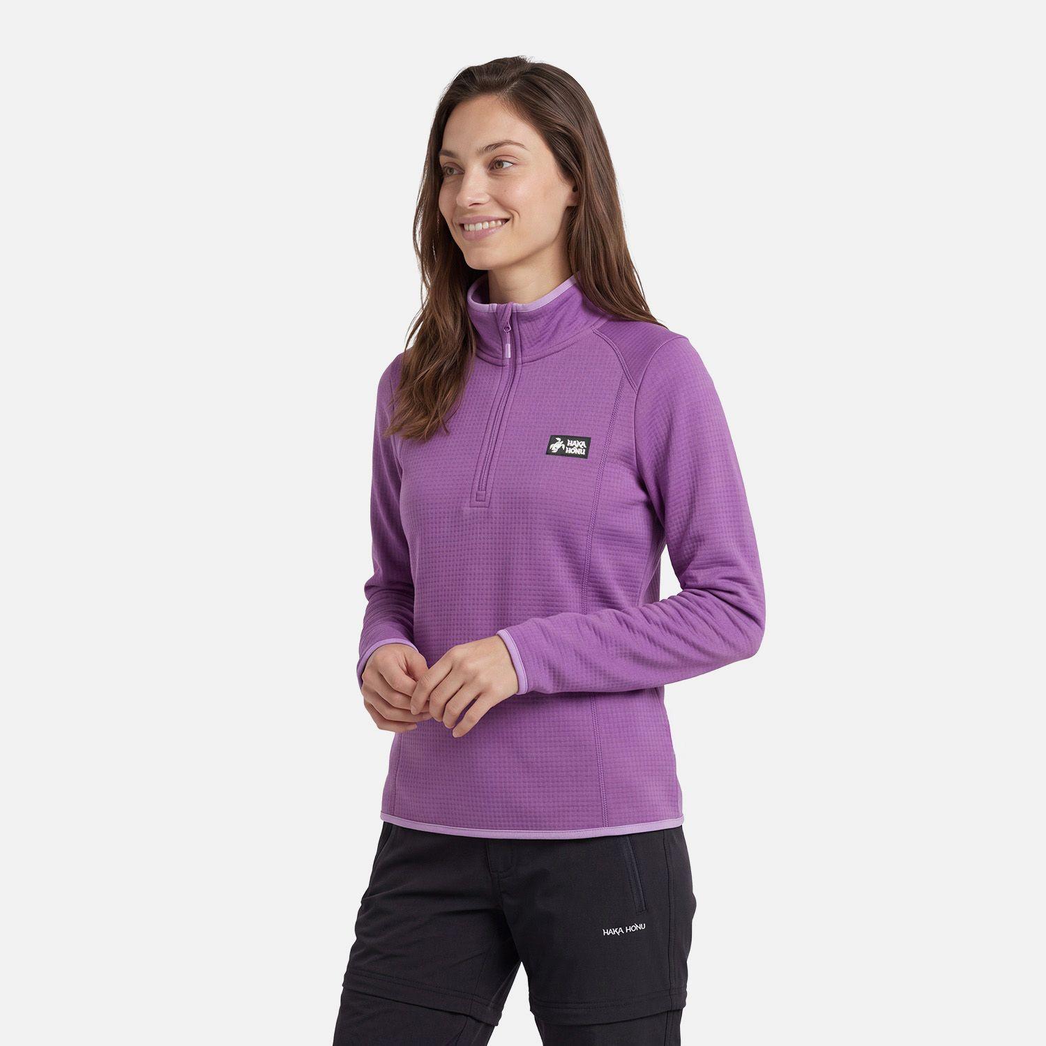 Polerón Mujer Taina Morado Haka Honu V27-0