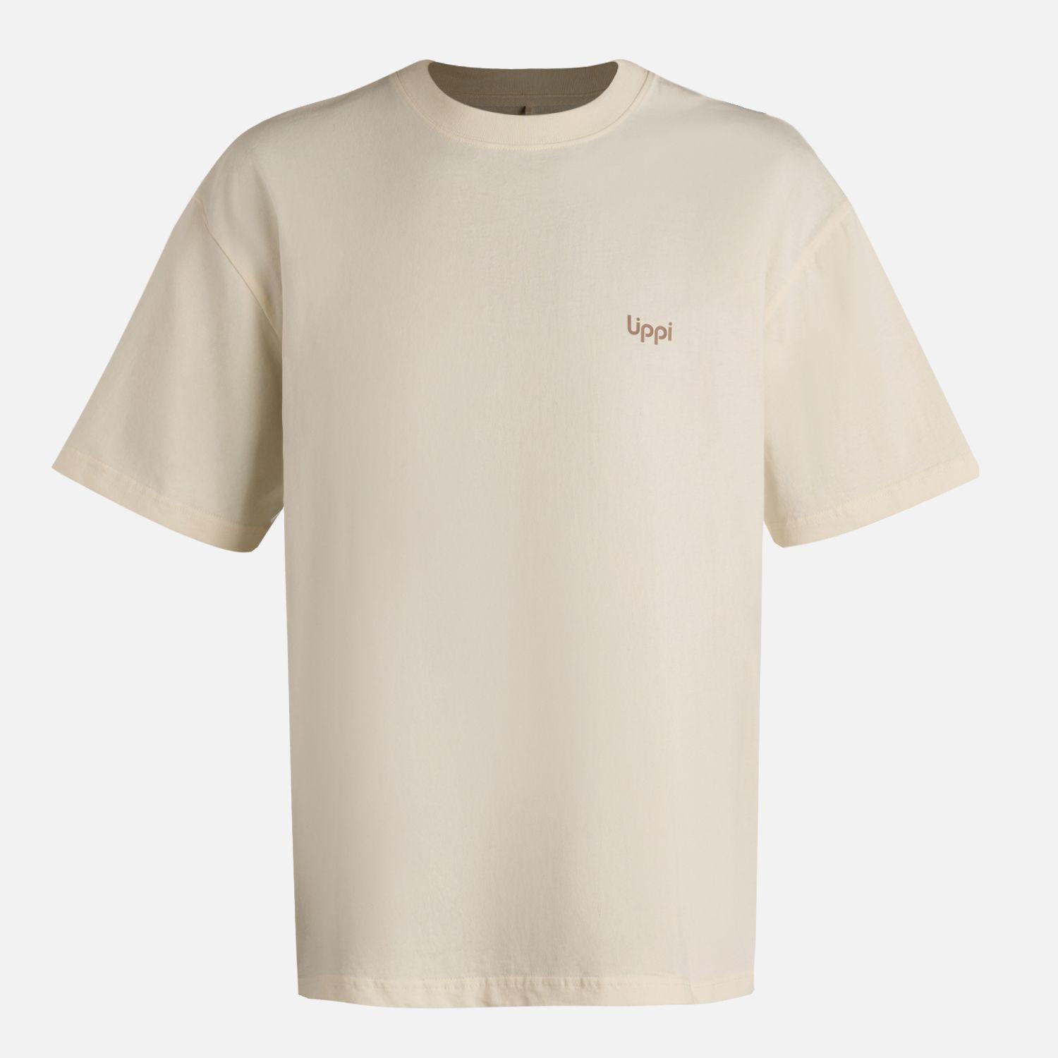 Polera Hombre Boulder T-Shirt Crema Lippi V26-5