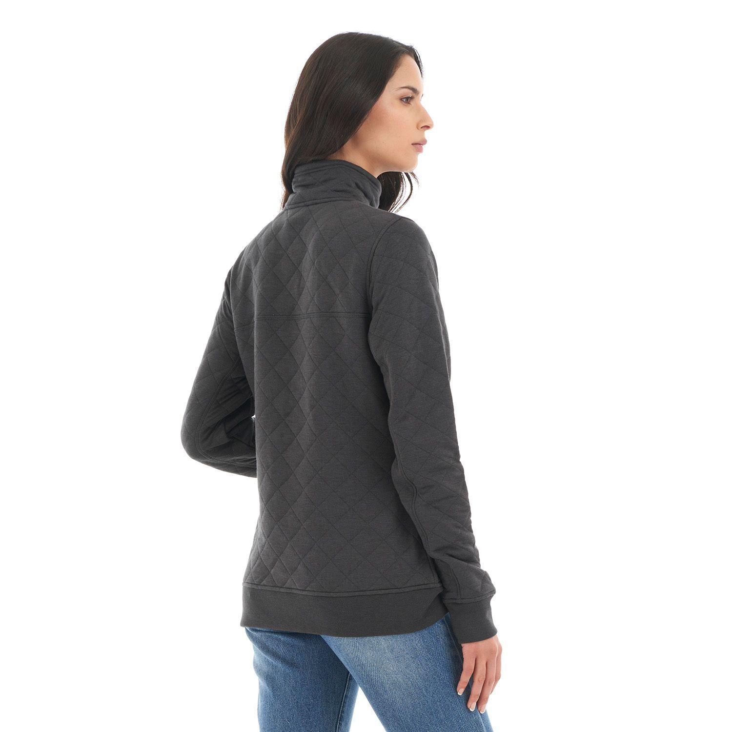 Poleron Mujer Tokerau insulado Negro Haka Honu V22-4