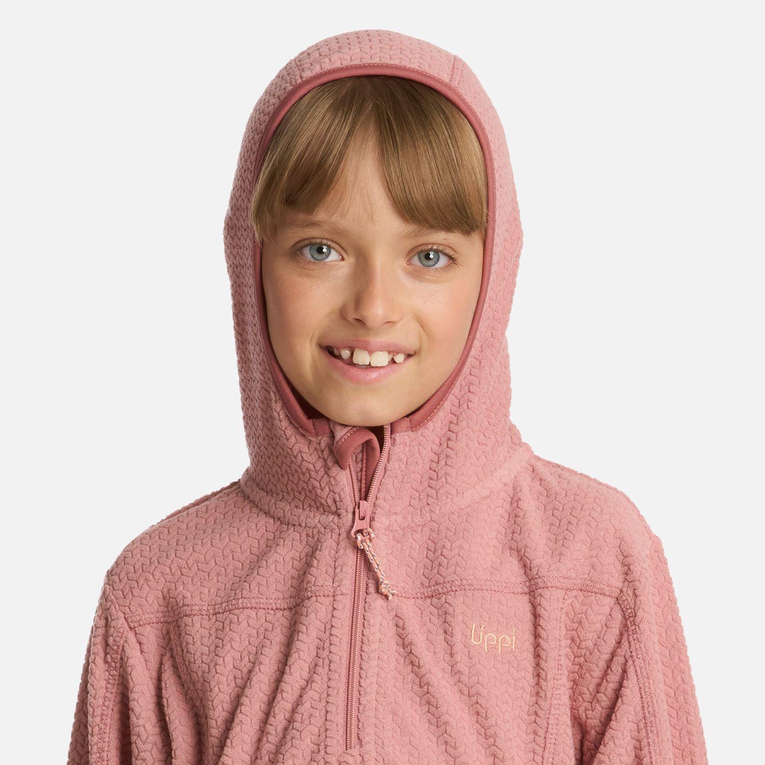 Polerón Niña Saltamontes Nano-F 14 Zip Hoody Rosa Lippi I25-3