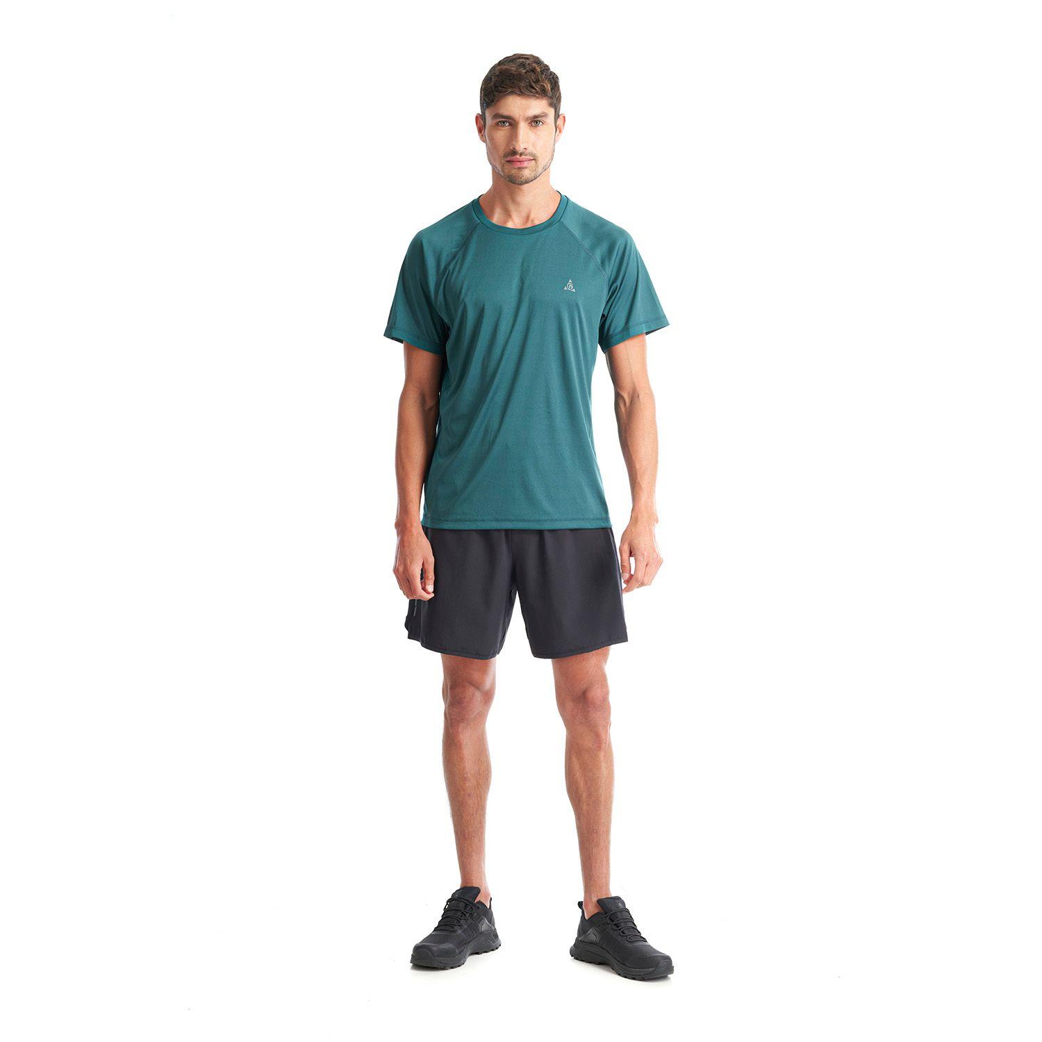 Polera Hombre Fauna Verde Geography-4
