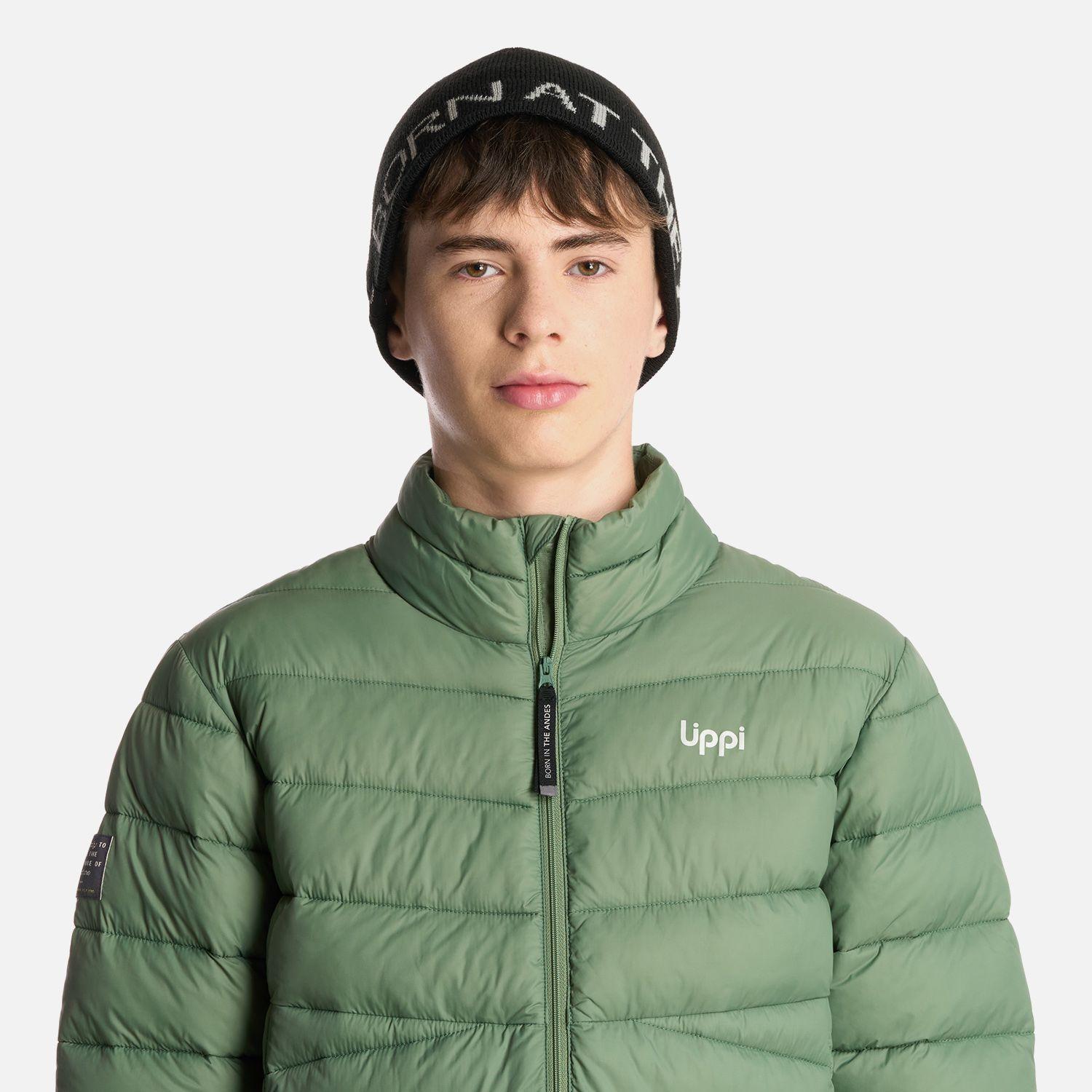 Chaqueta Teen Boy Bewarm Steam-Pro Jade Oscuro Lippi I25-3