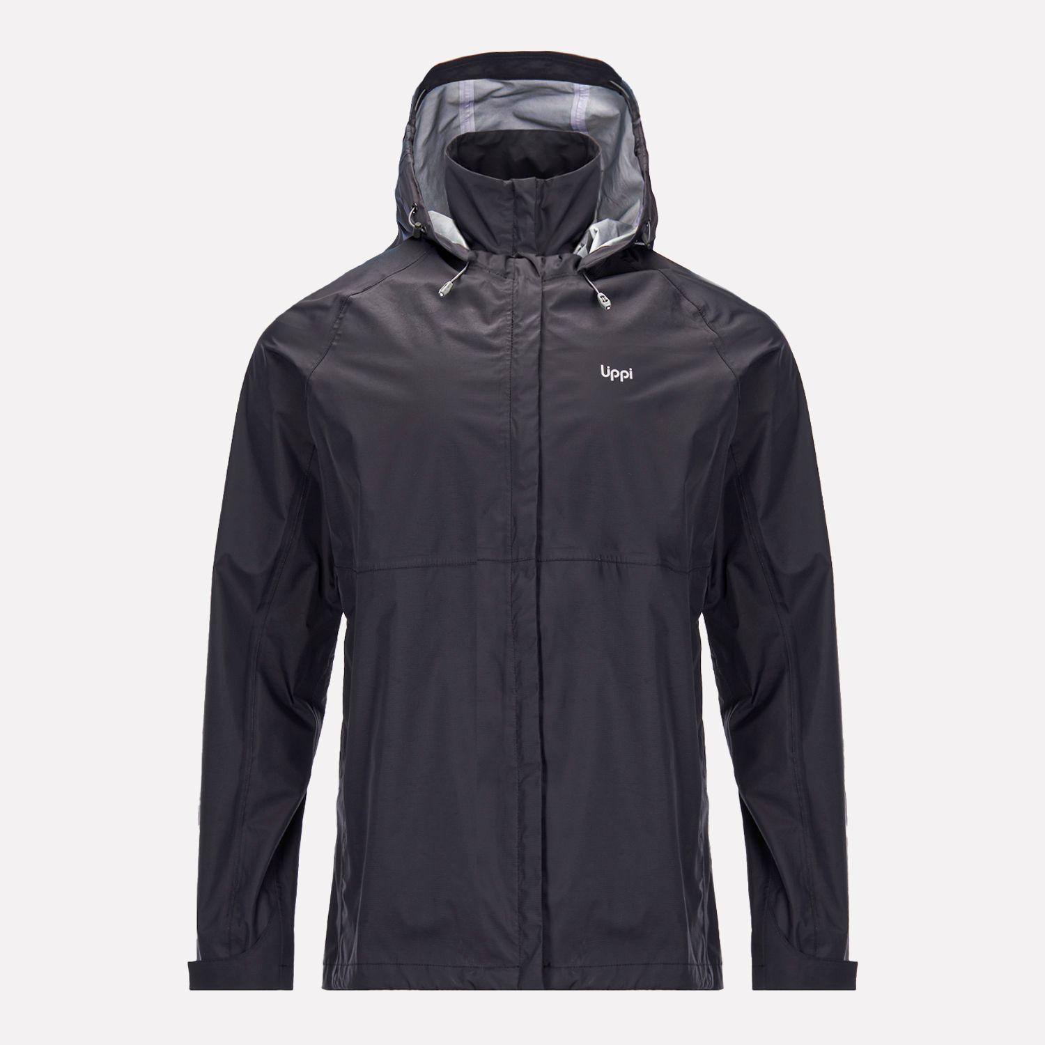 Chaqueta Hombre Alpine B-Dry Hoody Jacket Negro Lippi I22-0