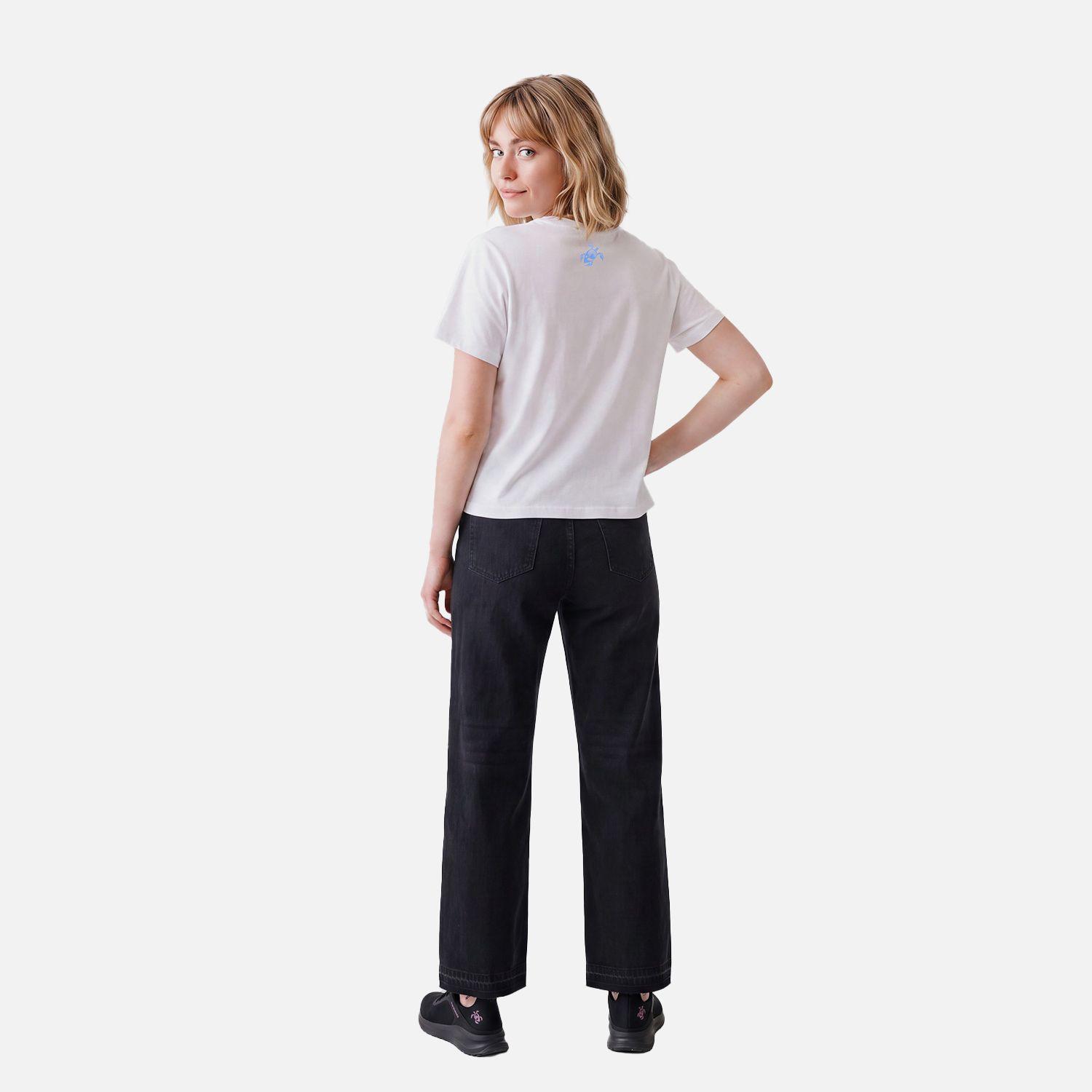 Polera Mujer Polo Blanco Haka Honu V27-2
