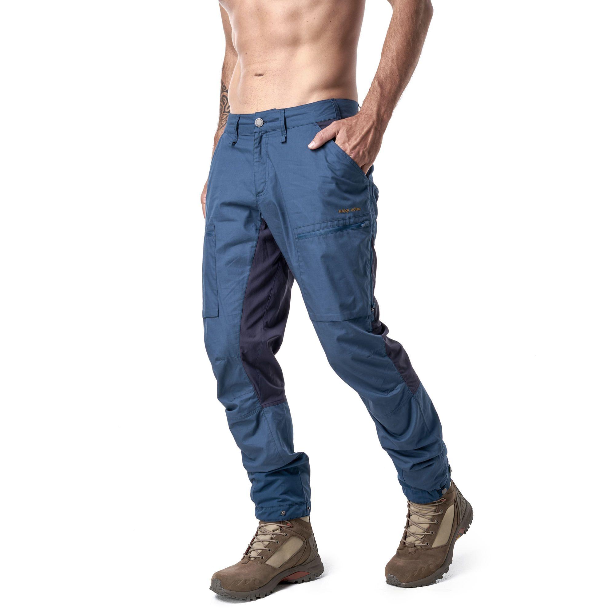 Pantalon Hombre Boina Negra Azul Haka Honu-0