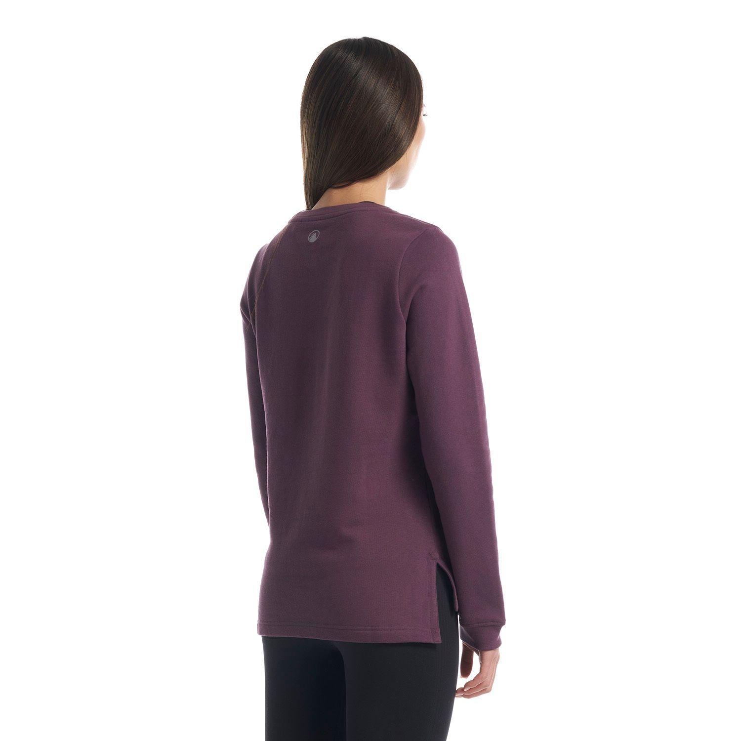 Poleron Mujer Insigne Sweatshirt Vino Lippi V22-4