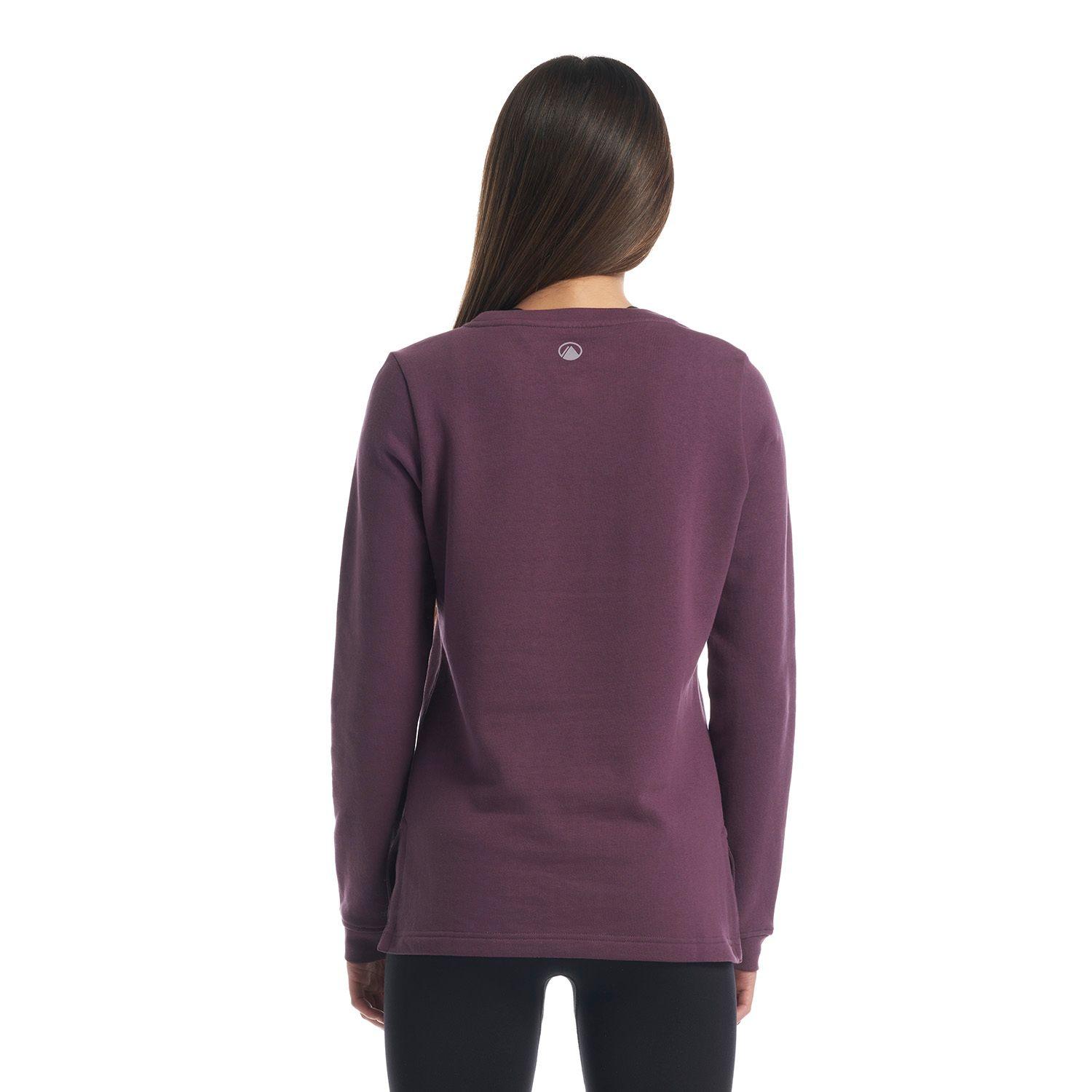 Poleron Mujer Insigne Sweatshirt Vino Lippi V22-5