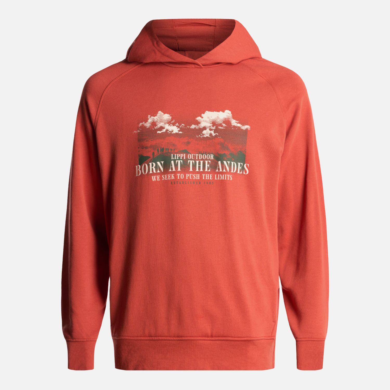 Polerón Hombre Insigne Hoody SweatshirtFront Terracota Lippi-6