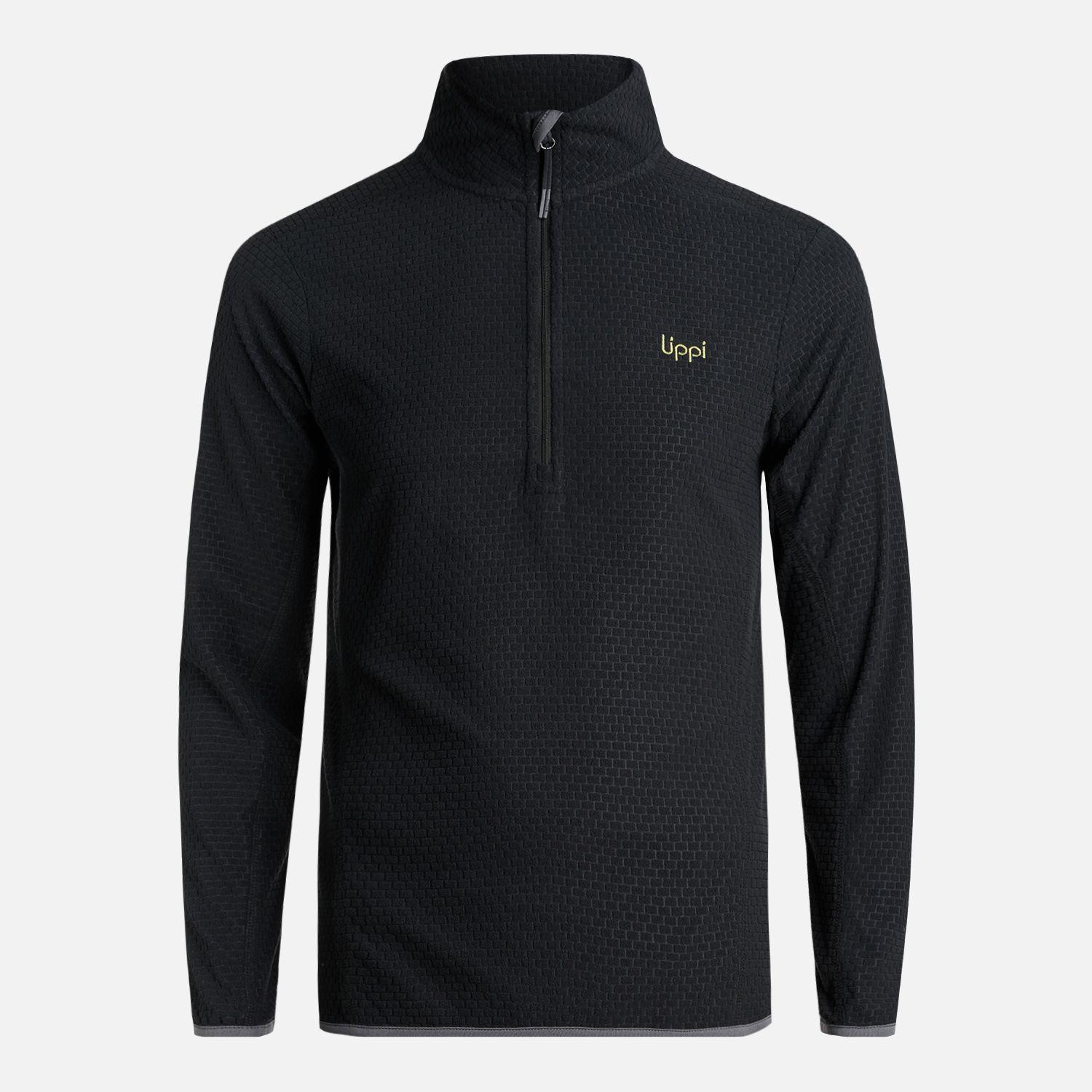 Polerón Teen Boy Mild Nano-F 14 Zip Negro Lippi-5