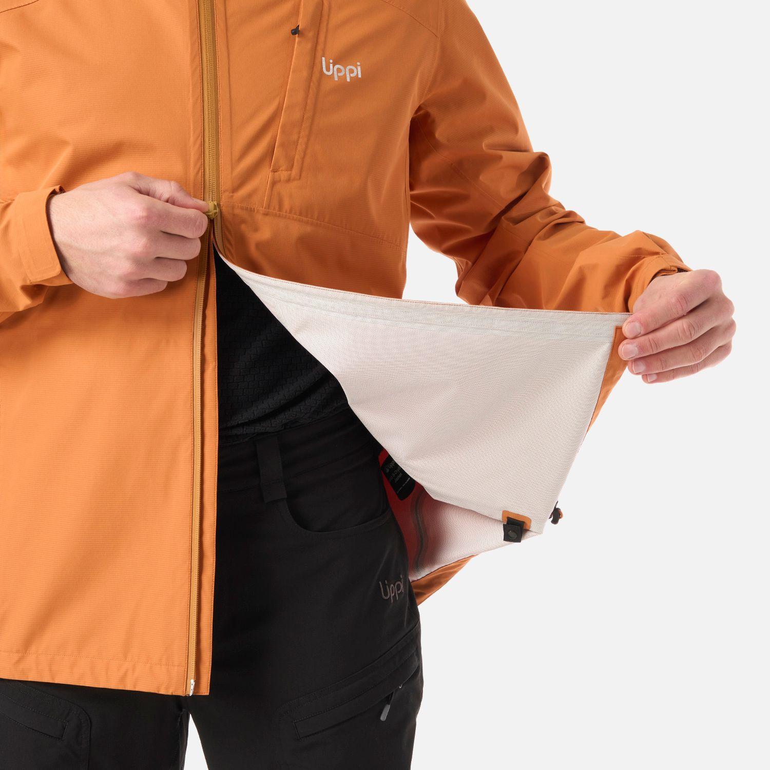 Chaqueta Hombre Shield B-Dry Hoody Jacket Terracota Lippi V26-7
