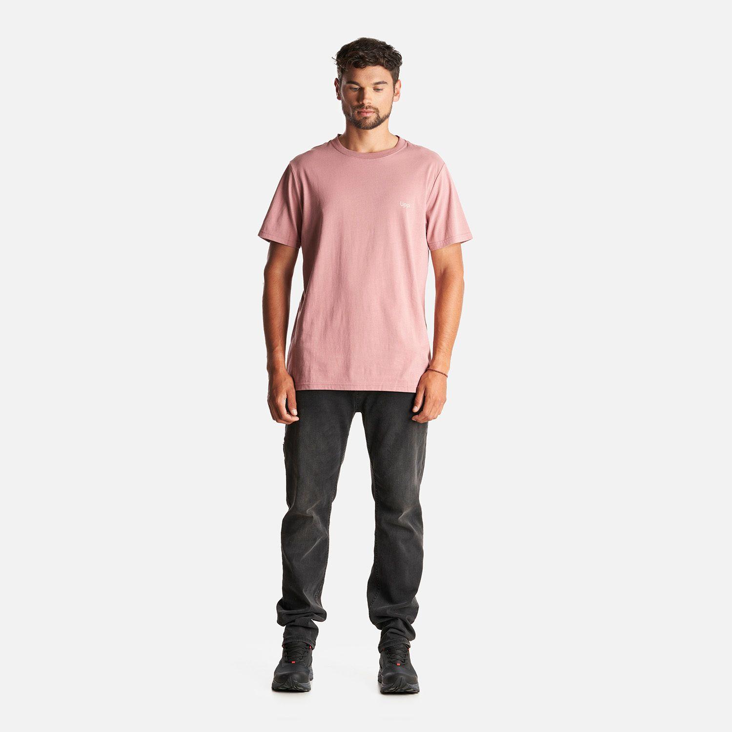 Polera Hombre Ulmo Cotton UV-Stop T-Shirt Palo Rosa Lippi-5
