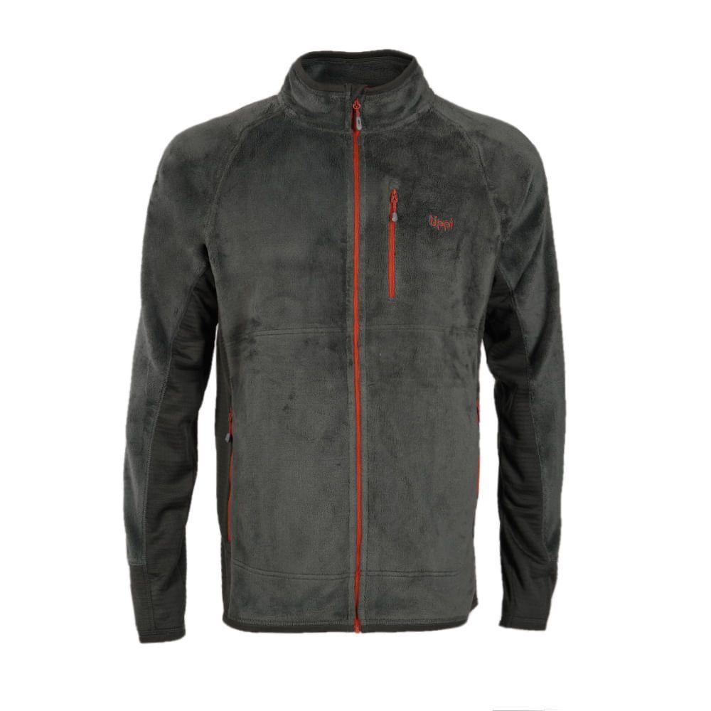 Poleron Hombre Numan Shaggy-Pro Jacket Verde Oscuro Lippi-0