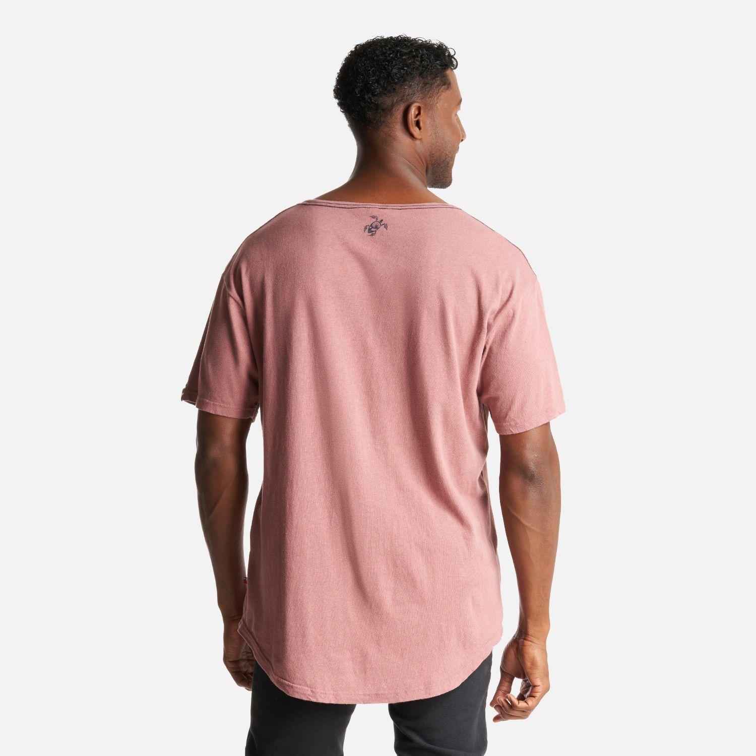Polera Hombre Natural Palo Rosa Haka Honu I23-3
