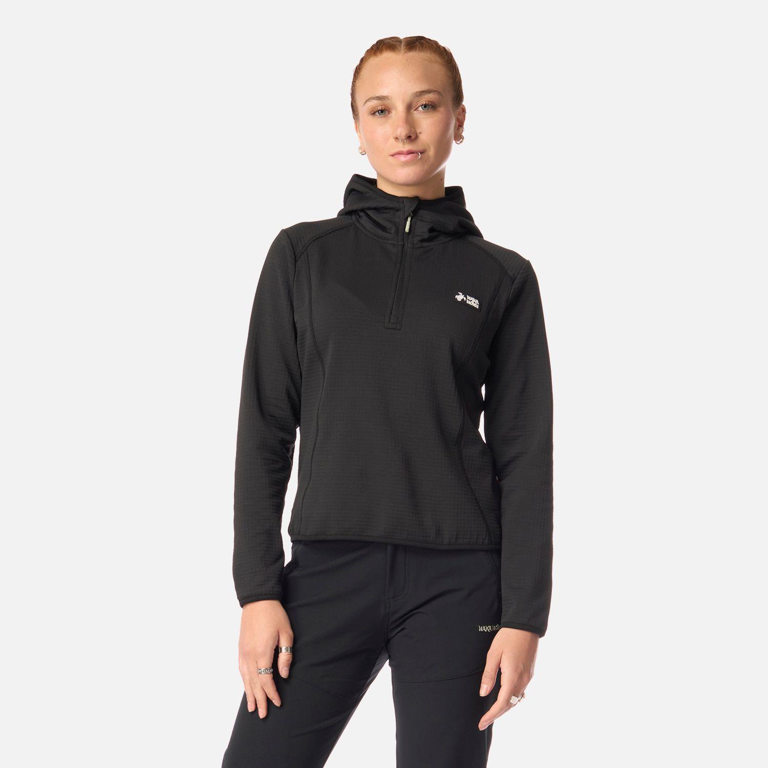 Polerón Mujer Taina Nui Negro Haka Honu I26-0