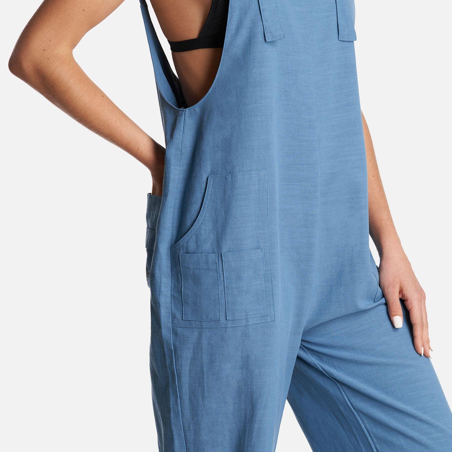 Jardinera Mujer Cultivadora Azul Haka Honu-4