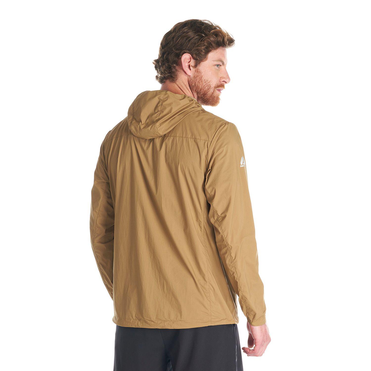 Chaqueta Hombre Spry WindBreaker Hoody Jacket Cafe Pardo Lippi-4