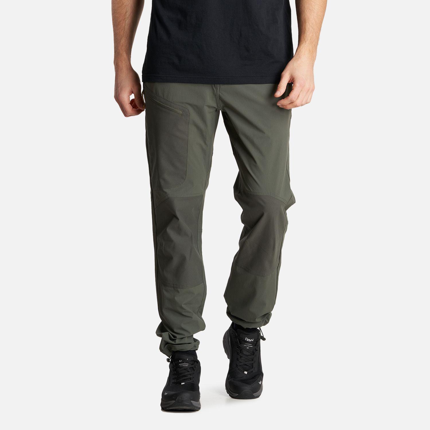 Pantalon Hombre Lennox Q-Dry Regular Fit Pants Verde Militar Lippi I24-1