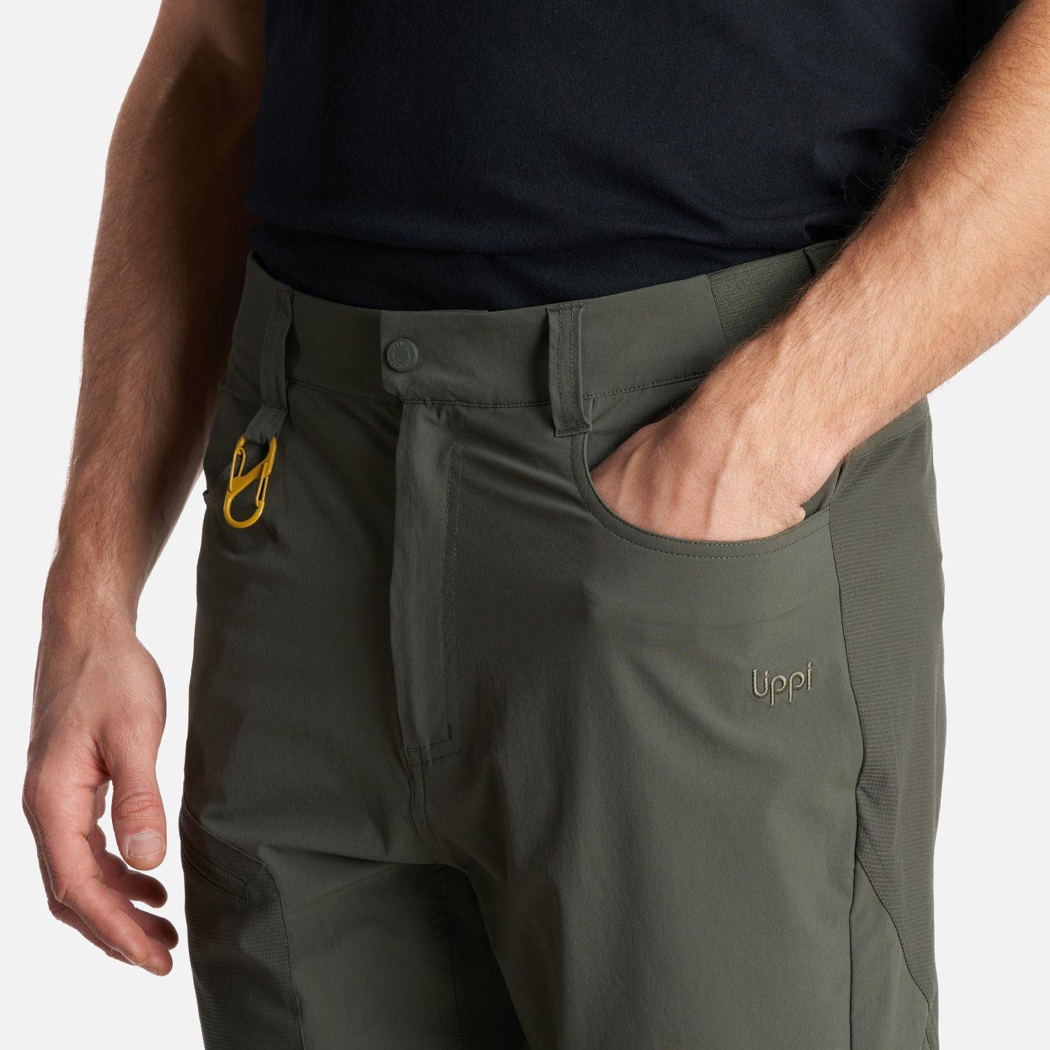 Pantalon Hombre Lennox Q-Dry Regular Fit Pants Verde Militar Lippi I24-5