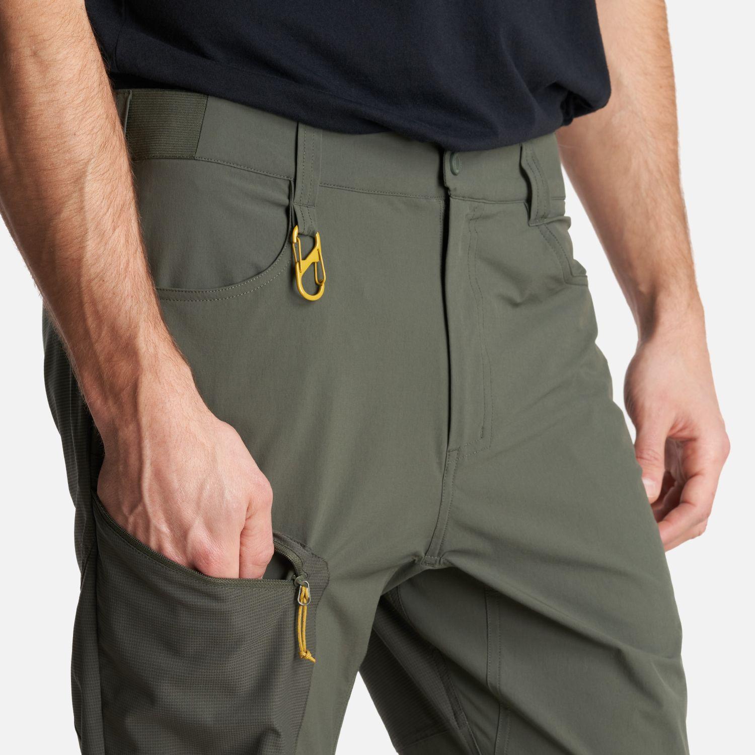 Pantalon Hombre Lennox Q-Dry Regular Fit Pants Verde Militar Lippi I24-6