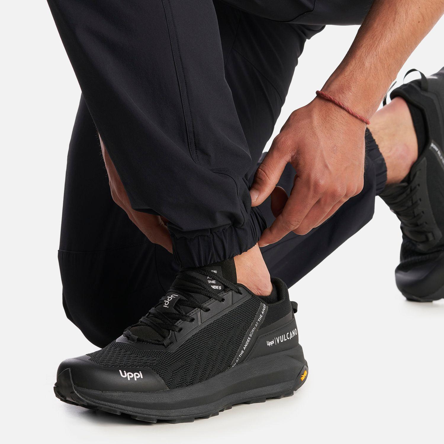 Pantalon Hombre PureTrek Q-Dry Pants Negro Lippi V24-6