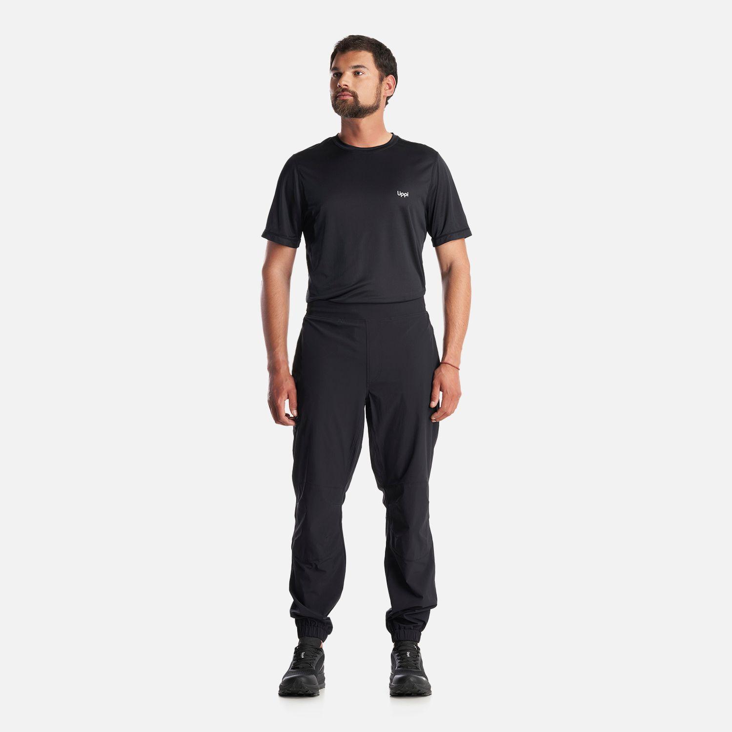 Pantalon Hombre PureTrek Q-Dry Pants Negro Lippi V24-8