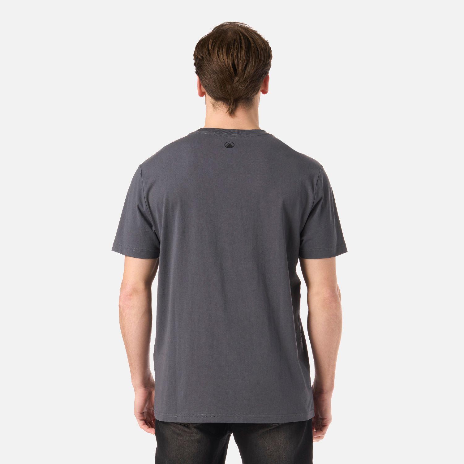 Polera Hombre Ulmo Pocket T-Shirt Grafito Lippi V26-2