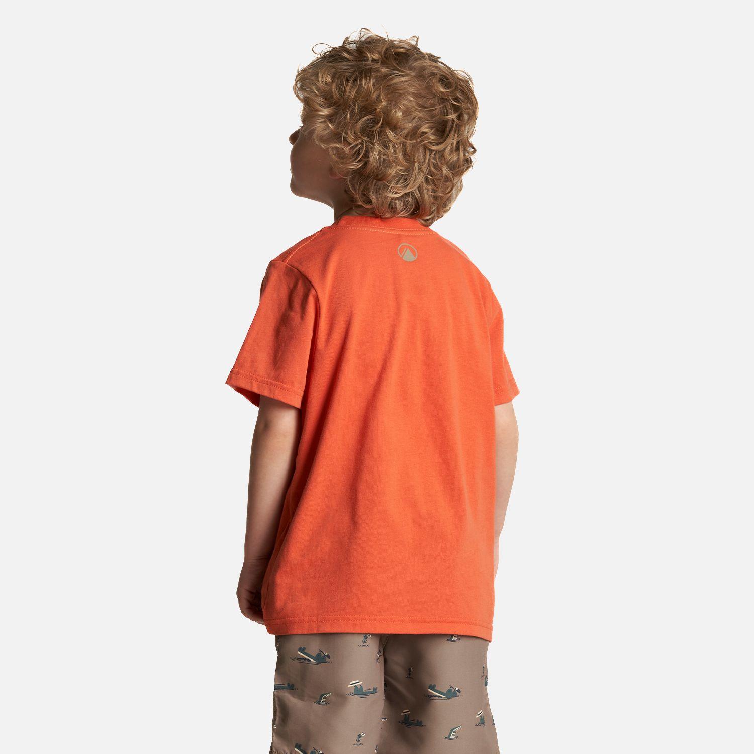 Polera Niño Logo Lippi T-Shirt Naranjo Lippi-2