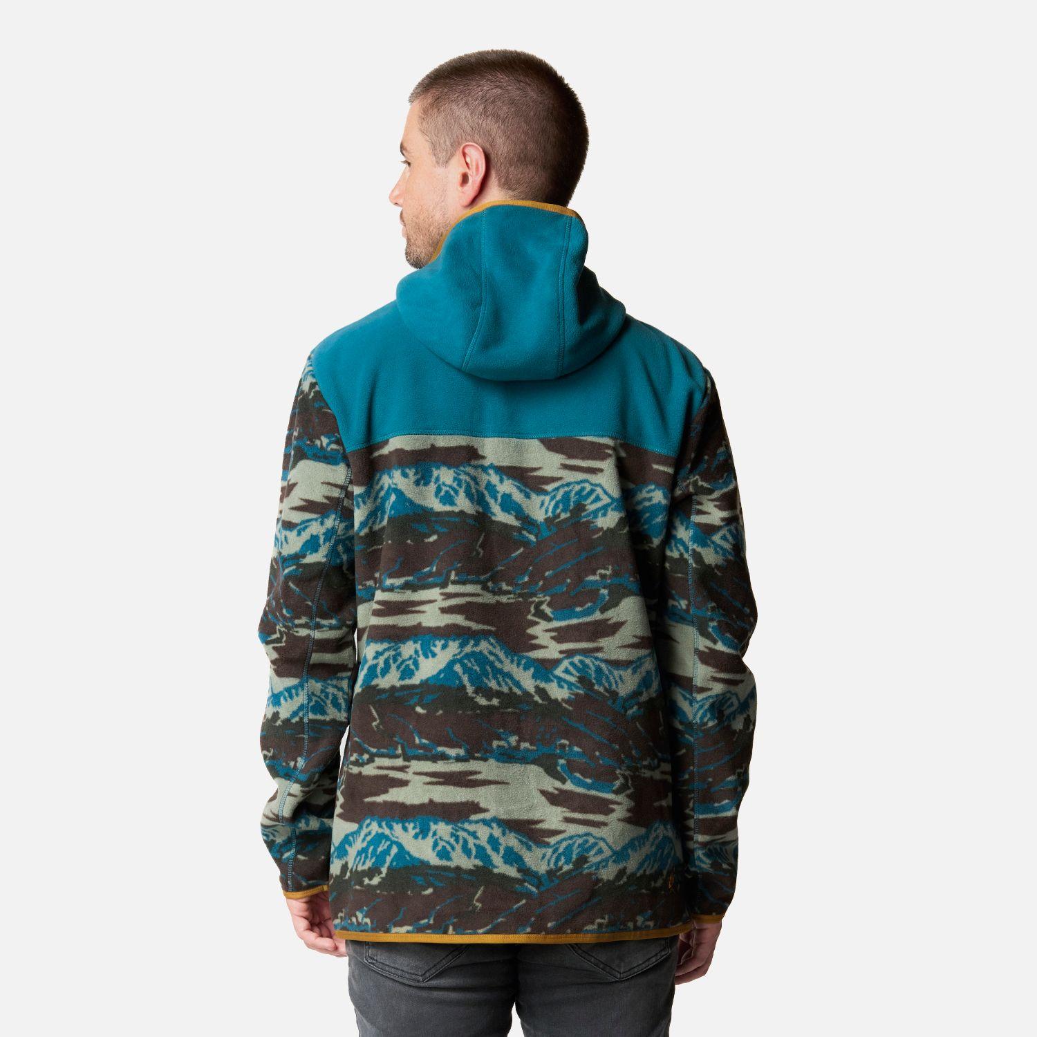 Polar Hombre Tokerau Hoody Print Petroleo Oscuro Haka Honu-2