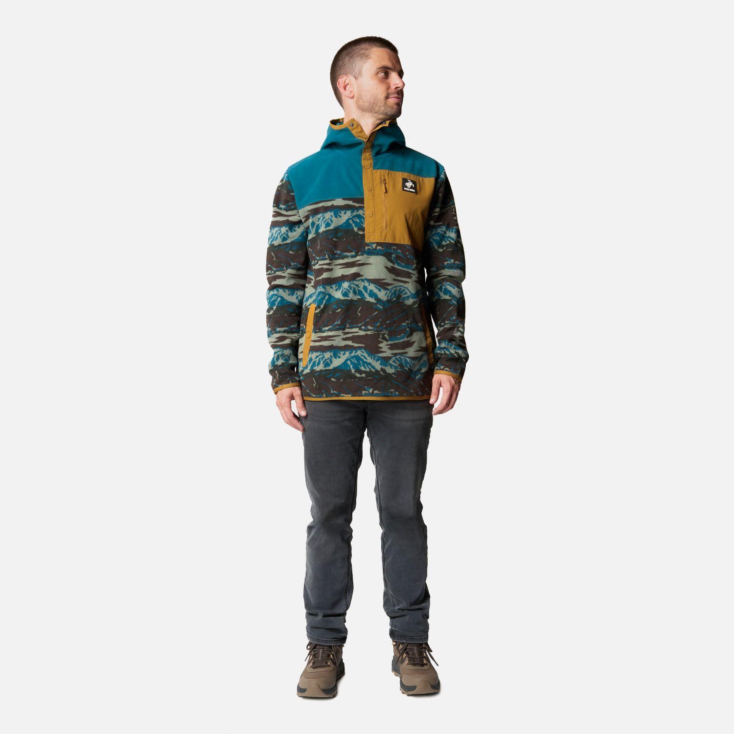 Polar Hombre Tokerau Hoody Print Petroleo Oscuro Haka Honu-5