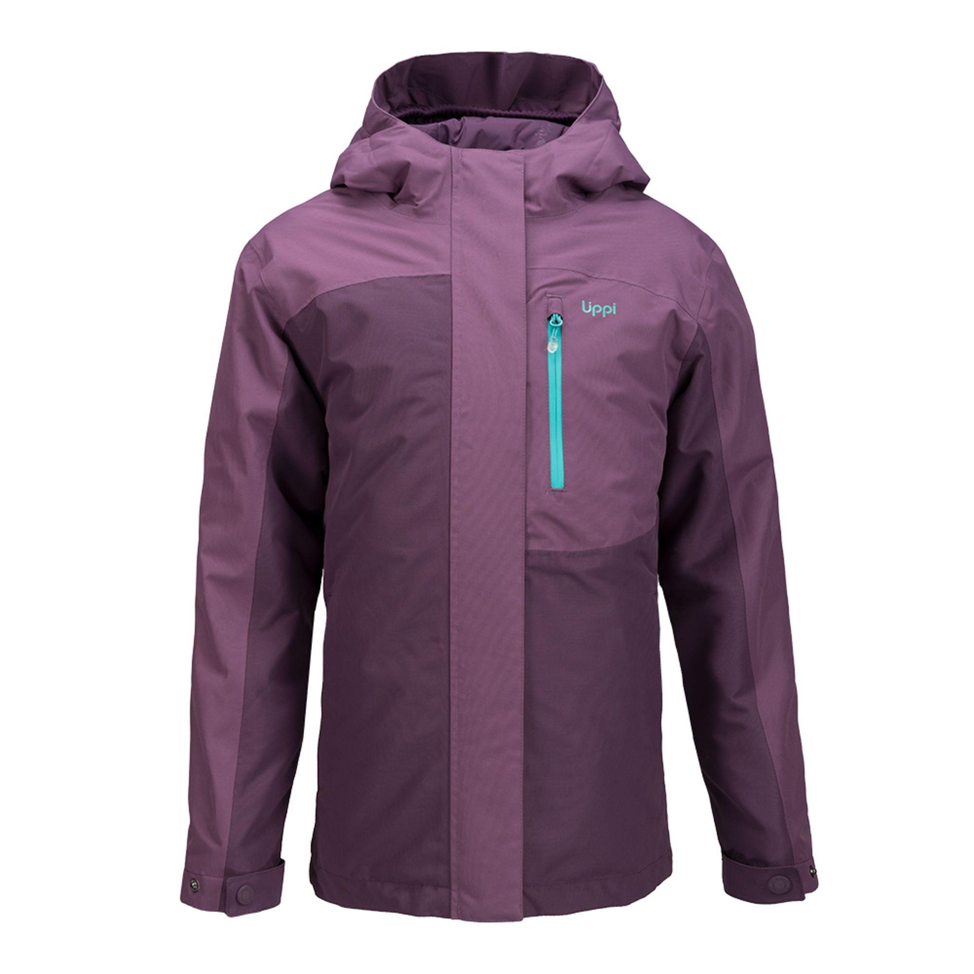 Chaqueta Niña Andes Snow B-Dry Hoody Jacket Uva / Malva Lippi-0