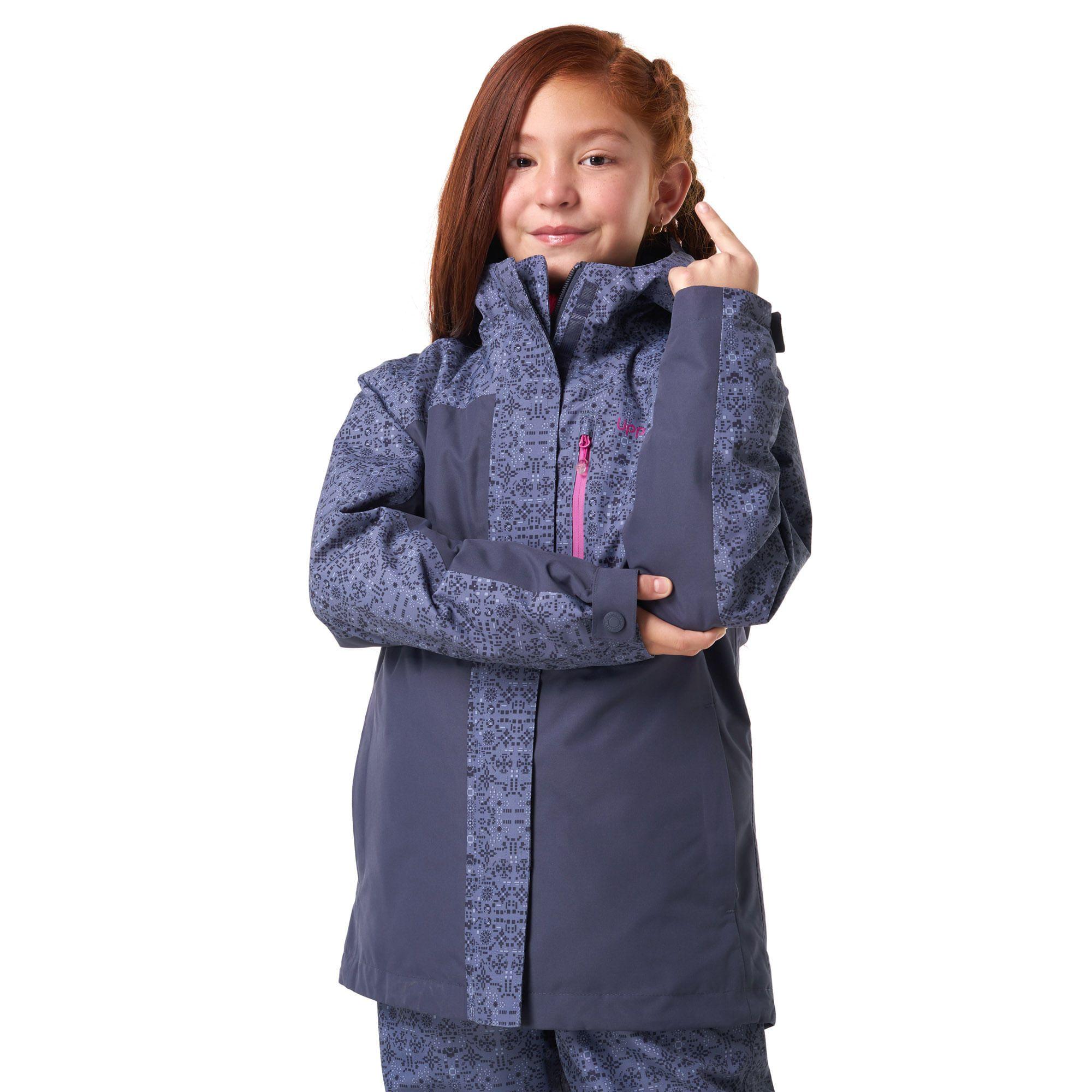 Chaqueta Niña Andes Snow B-Dry Hoody Jacket Uva / Malva Lippi-2