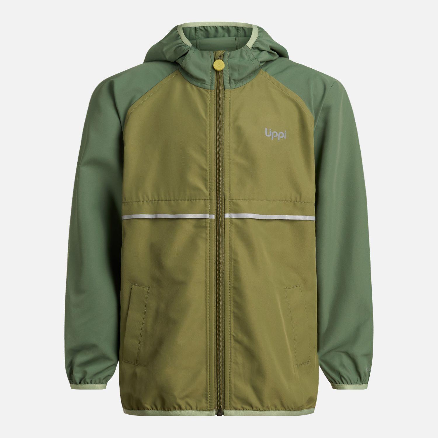 Chaqueta Niño Nightfall WindBreaker Hoody Jacket Verde Lippi-6