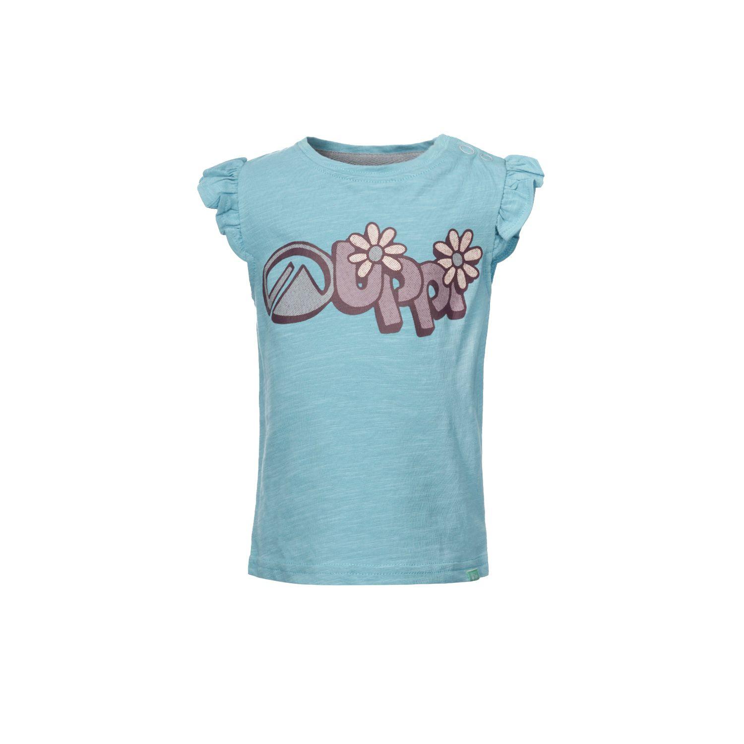 Polera Baby Girl Blossom UV-Stop T-Shirt Turquesa Lippi-0