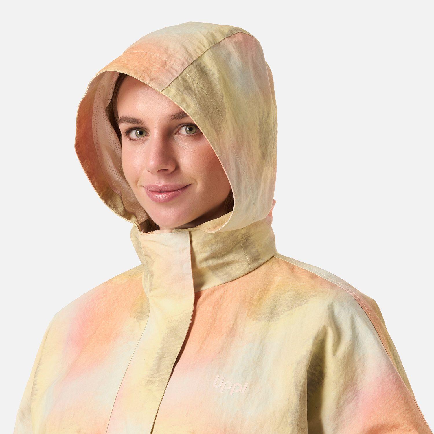 Chaqueta Mujer CityMe WindBreaker Hoody Jacket Print Damasco Lippi V26-3