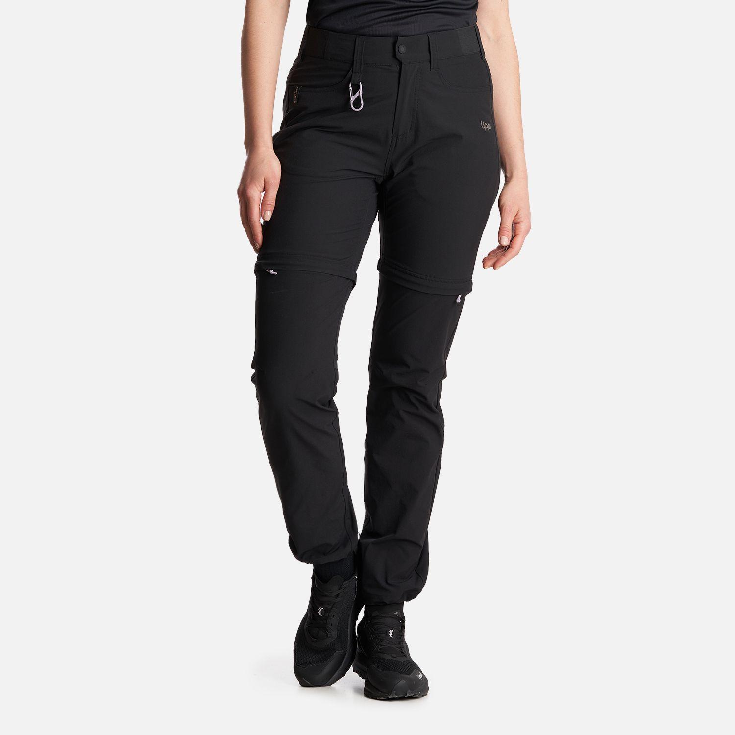 Pantalon Mujer  Lennox Q-Dry Mix-2 Pants Negro Lippi-1