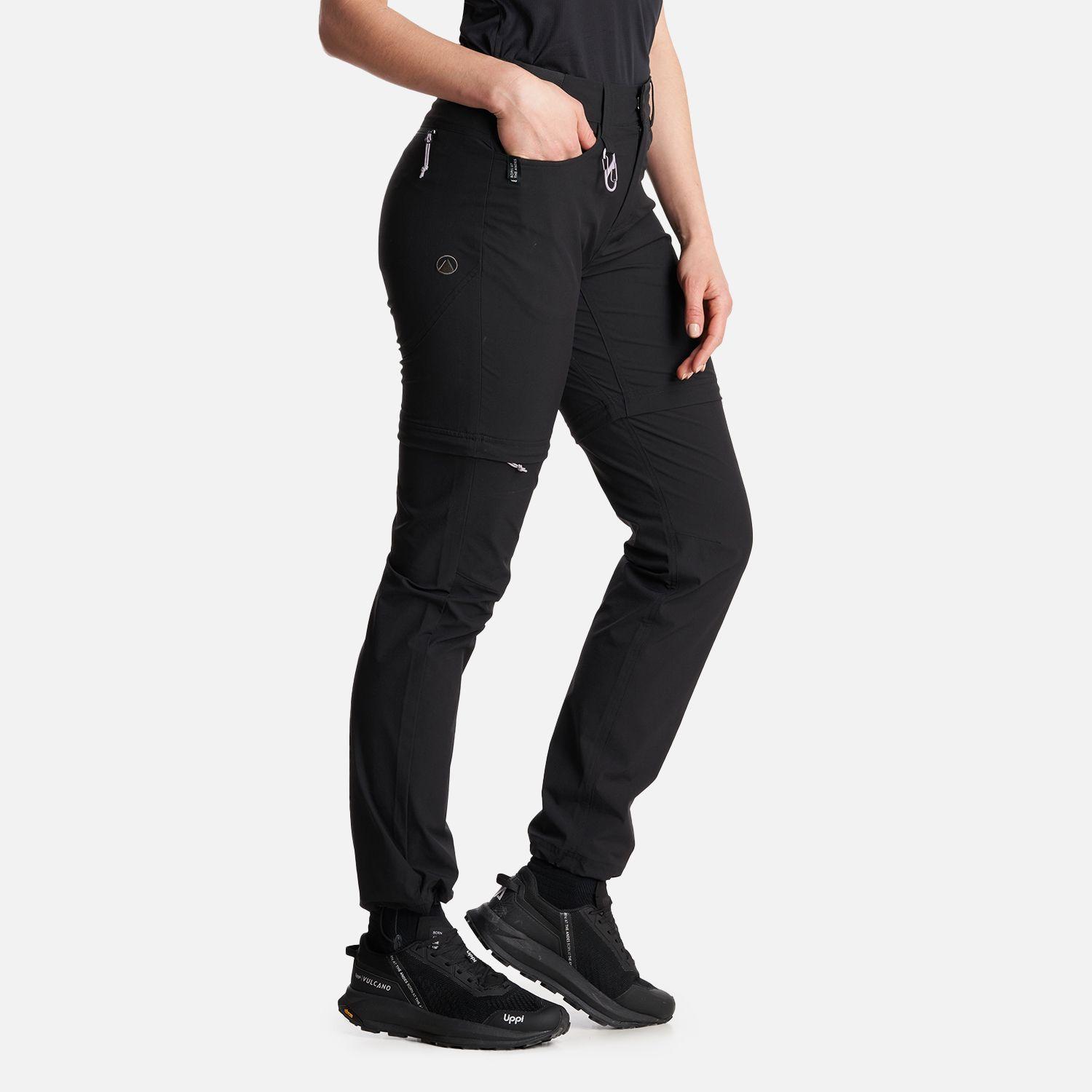 Pantalon Mujer  Lennox Q-Dry Mix-2 Pants Negro Lippi-2