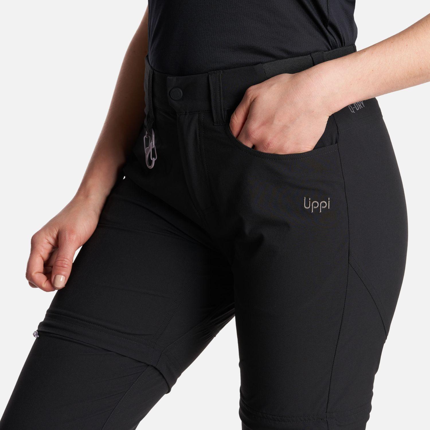 Pantalon Mujer  Lennox Q-Dry Mix-2 Pants Negro Lippi-5