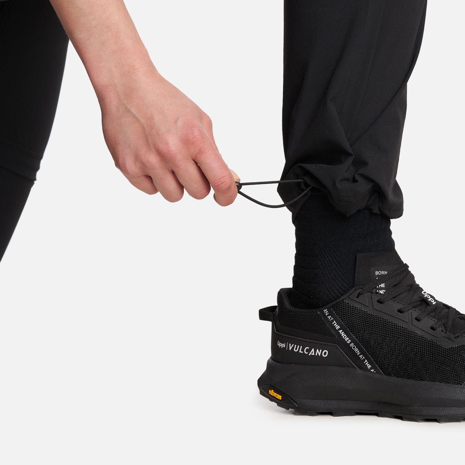 Pantalon Mujer  Lennox Q-Dry Mix-2 Pants Negro Lippi-7