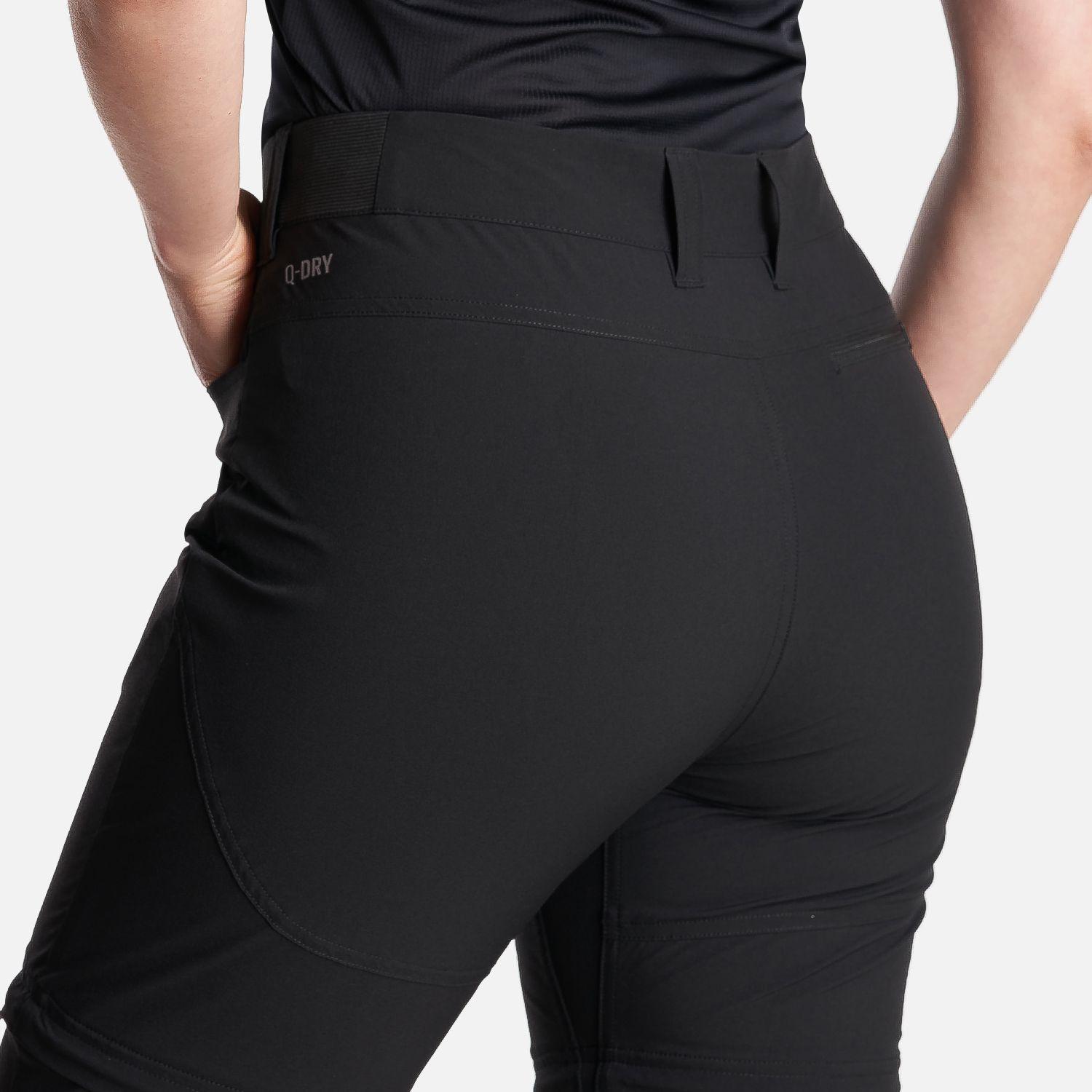 Pantalon Mujer  Lennox Q-Dry Mix-2 Pants Negro Lippi-8