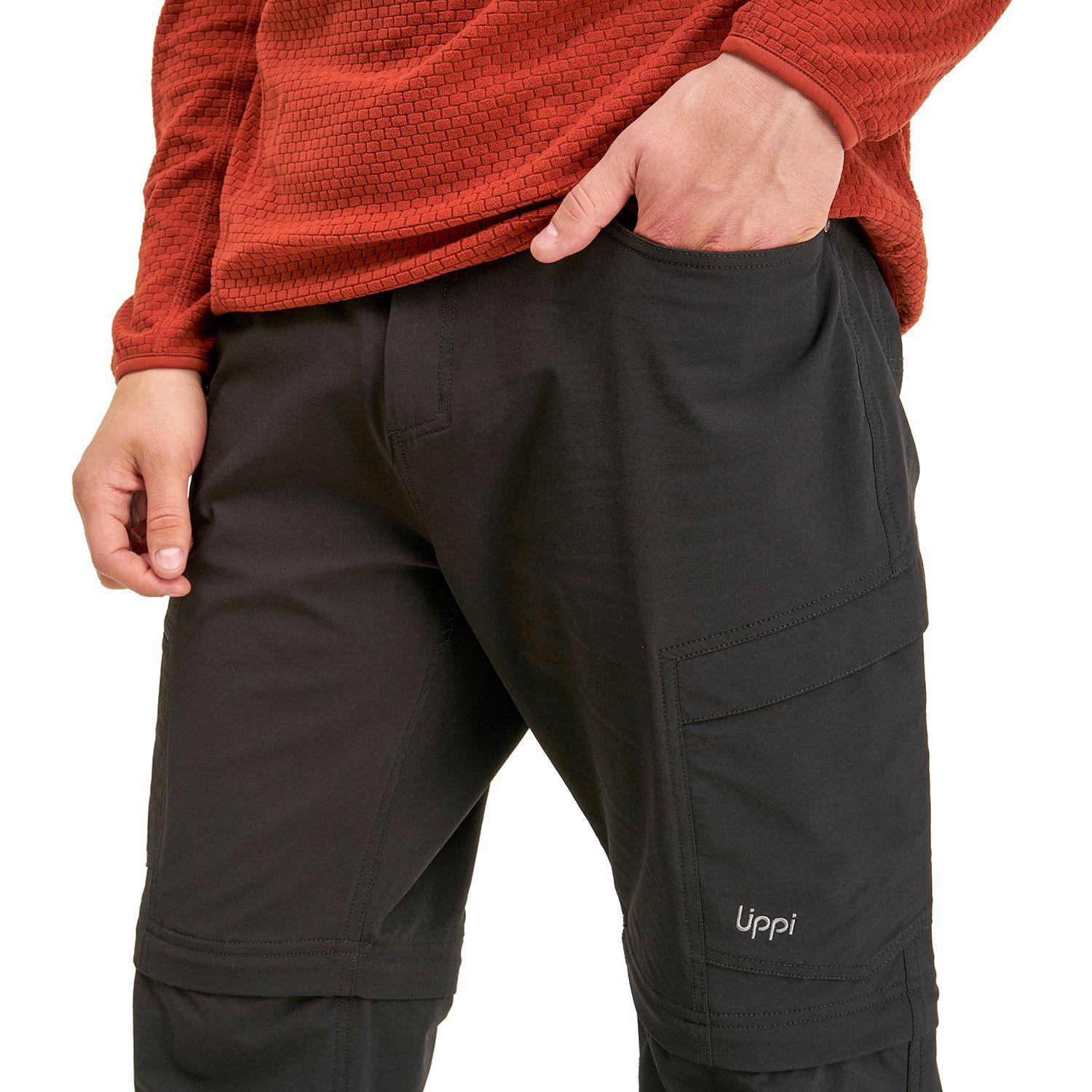 Pantalon Hombre Enduring Mix-2 Q-Dry Pants Negro Lippi I20-6