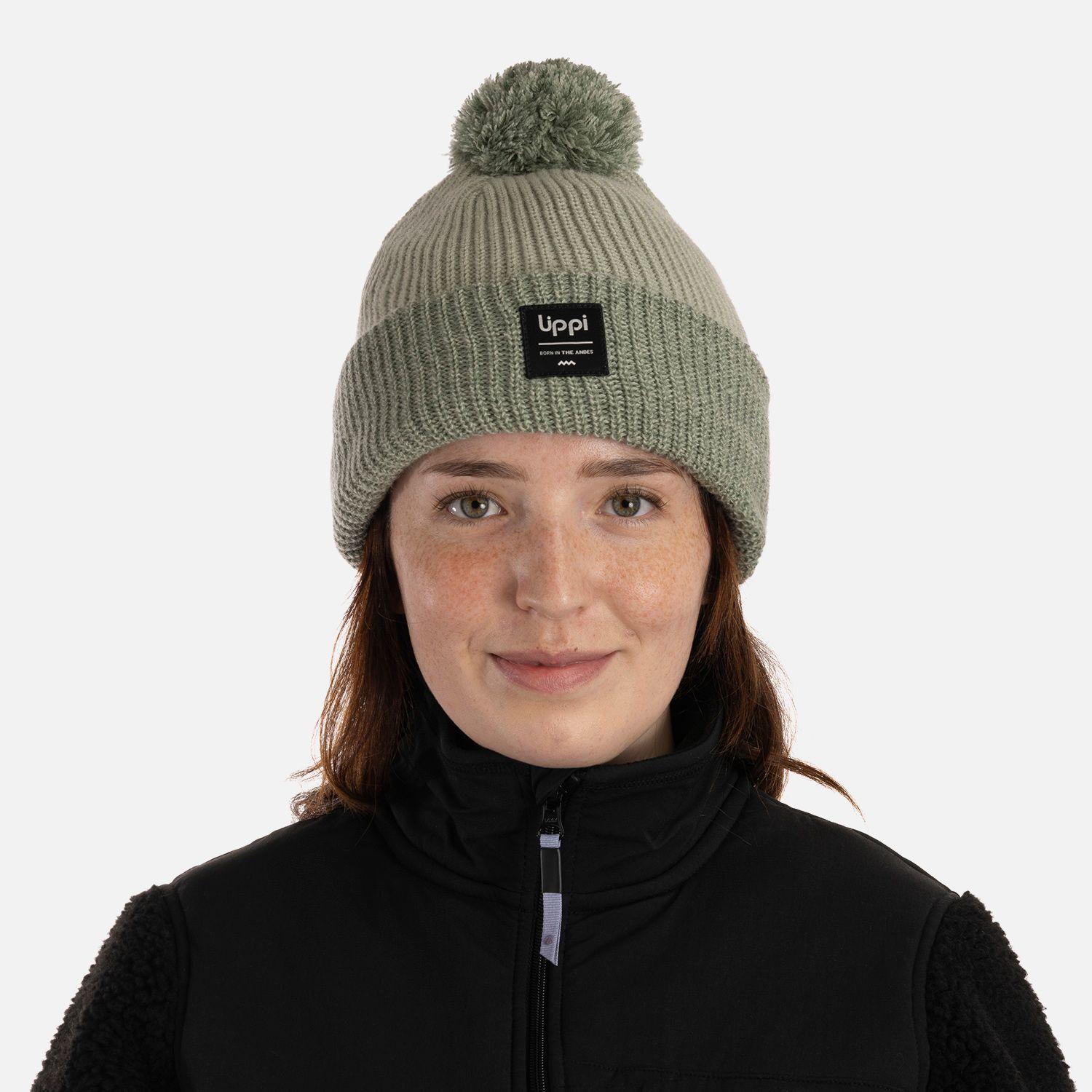 Gorro Fly Line Pom Blend-pro Beanie Jade Melange Lippi I25-1